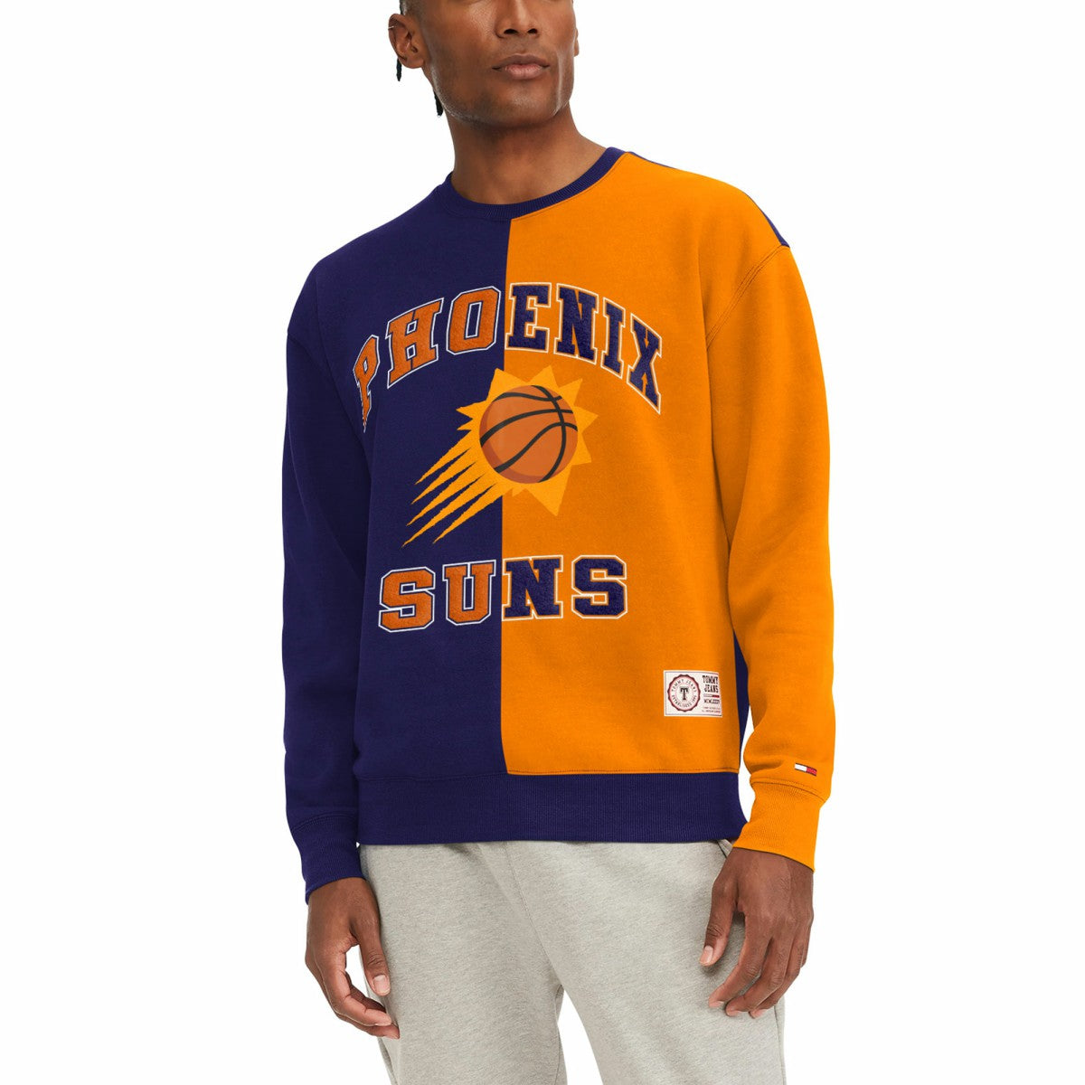 Phoenix Suns Tommy Jeans Keith Split Pullover Sweatshirt
