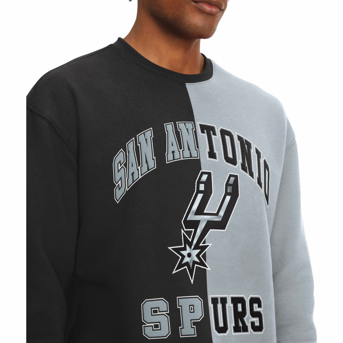 San Antonio Spurs Tommy Jeans Keith Split Pullover Sweatshirt