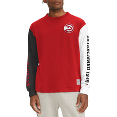 Atlanta Hawks Tommy Jeans Richie Color Block Long Sleeve T-Shirt
