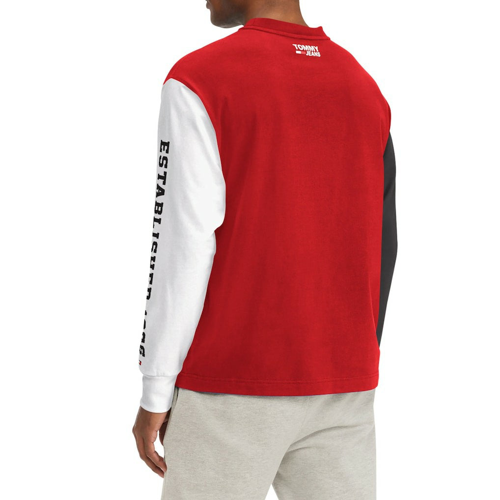 Chicago Bulls Tommy Jeans Richie Color Block Long Sleeve T-Shirt sale