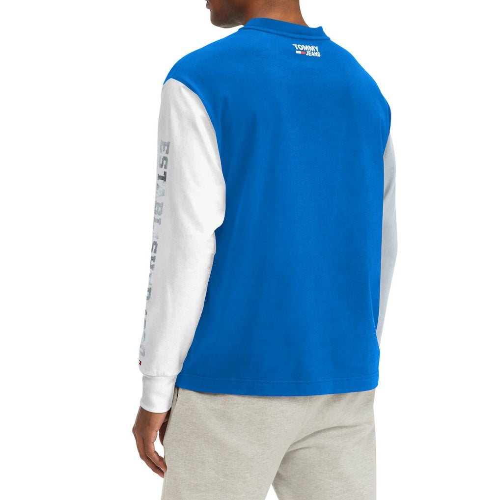 Dallas Mavericks Tommy Jeans Richie Color Block Long Sleeve T-Shirt sale