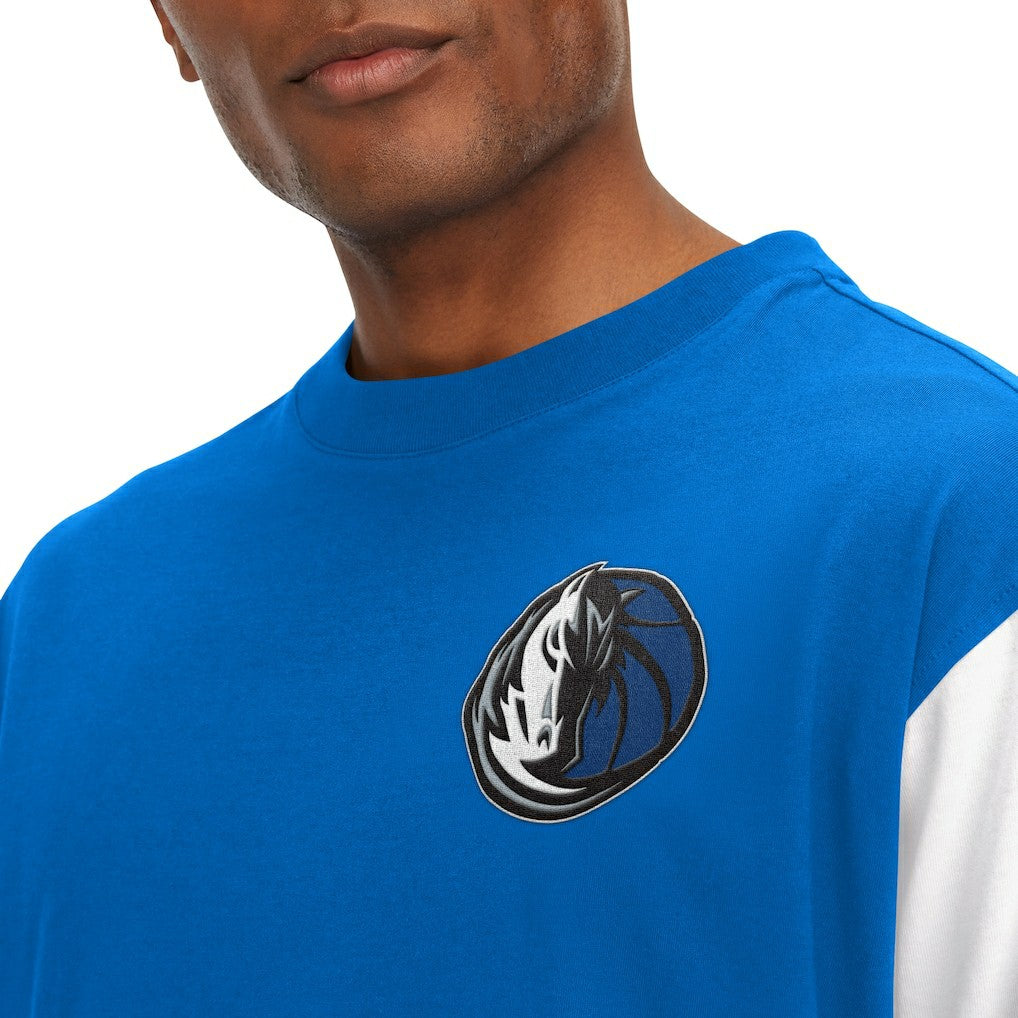 Dallas Mavericks Tommy Jeans Richie Color Block Long Sleeve T-Shirt sale