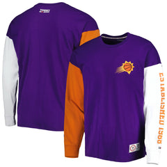 Phoenix Suns Tommy Jeans Richie Color Block Long Sleeve T-Shirt