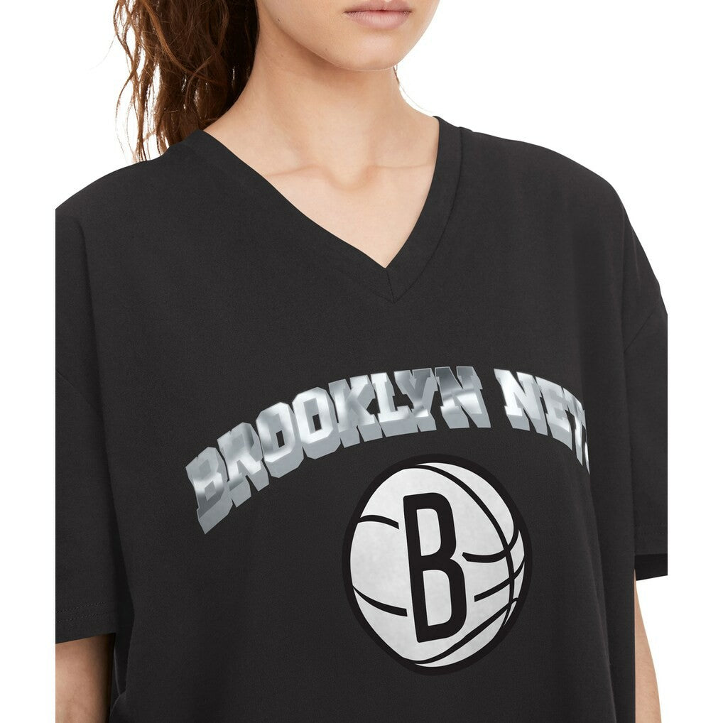 Brooklyn Nets Tommy Jeans Women's Ashley V-Neck T-Shirt