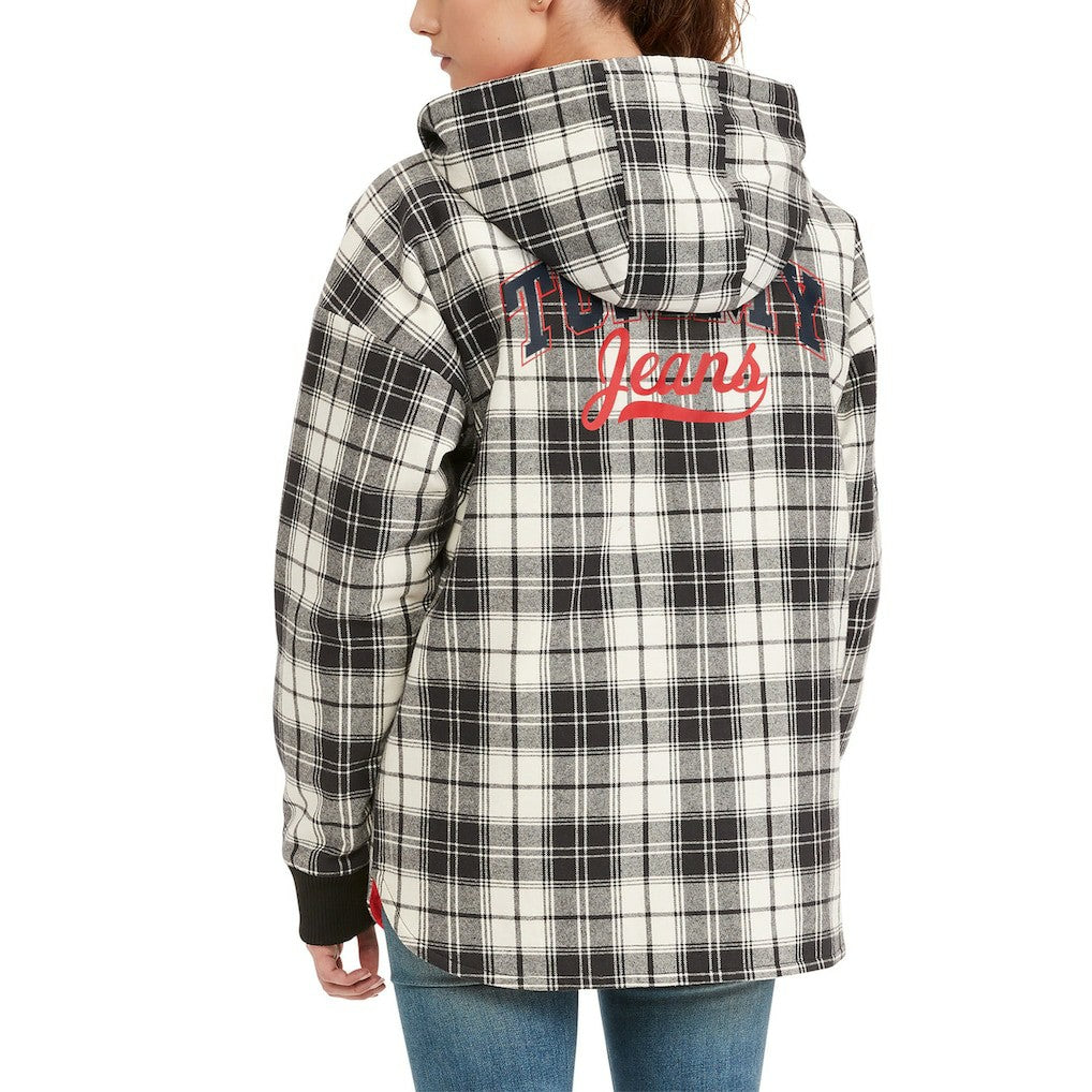 Chicago Bulls Tommy Jeans Women's Molly Flannel Full-Zip Hoodie
