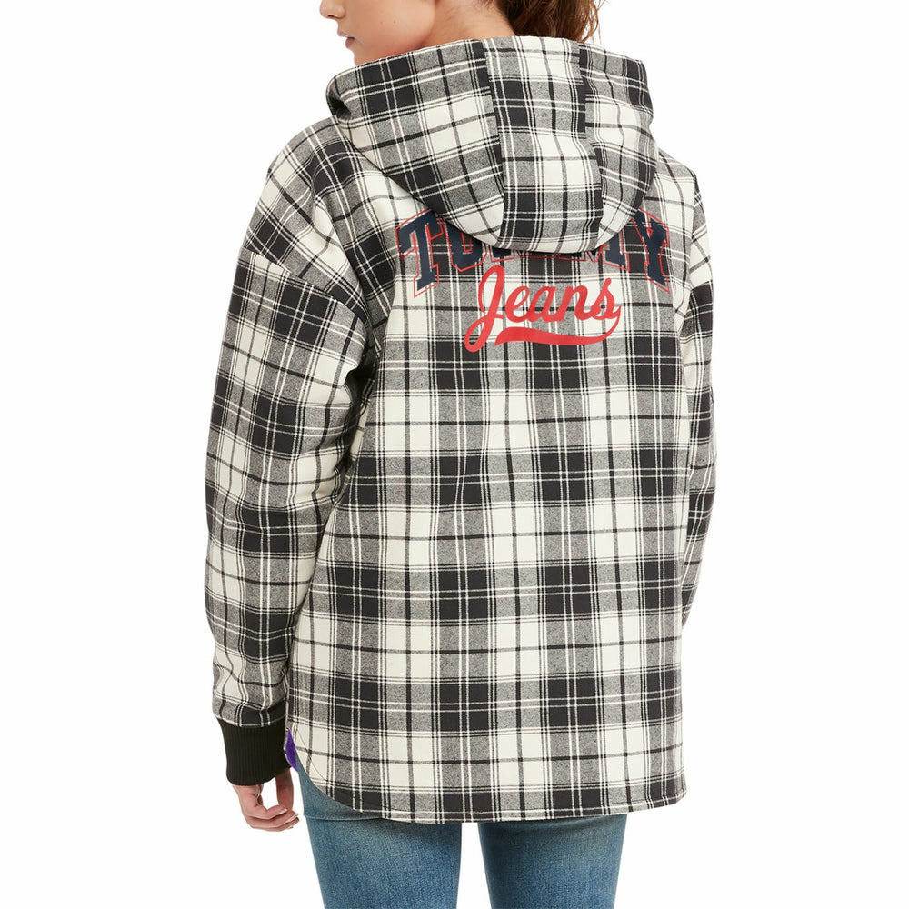 Los Angeles Lakers Tommy Jeans Women's Molly Flannel Full-Zip Hoodie