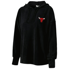 Chicago Bulls Touch Women's End Line Velour Pullover Hoodie sale
