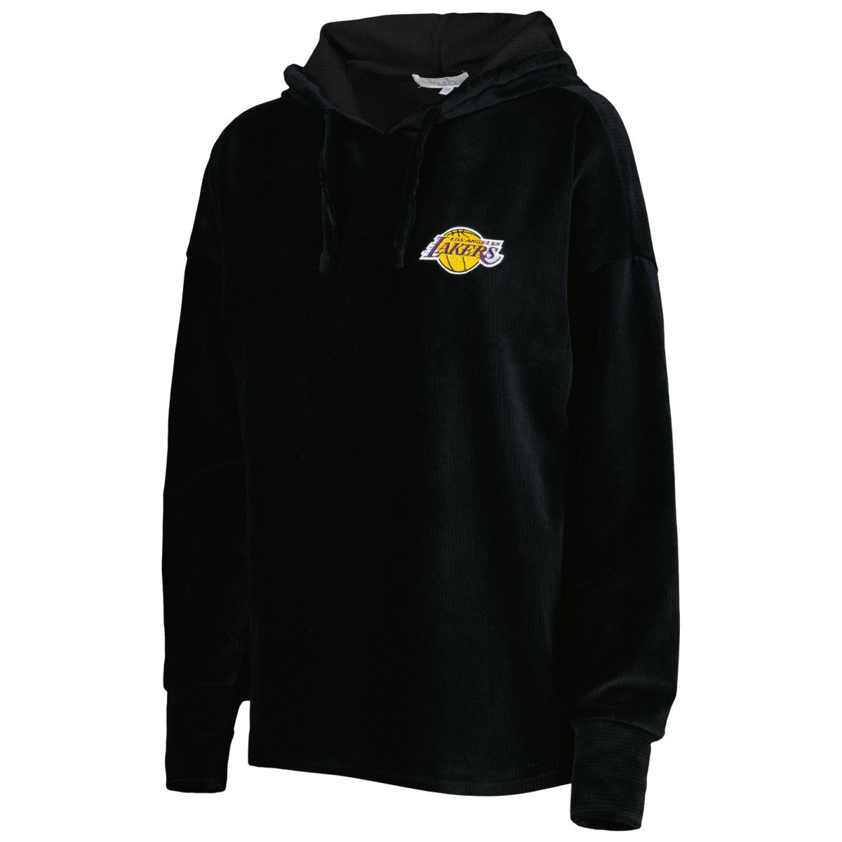 Los Angeles Lakers Touch Women's End Line Velour Pullover Hoodie