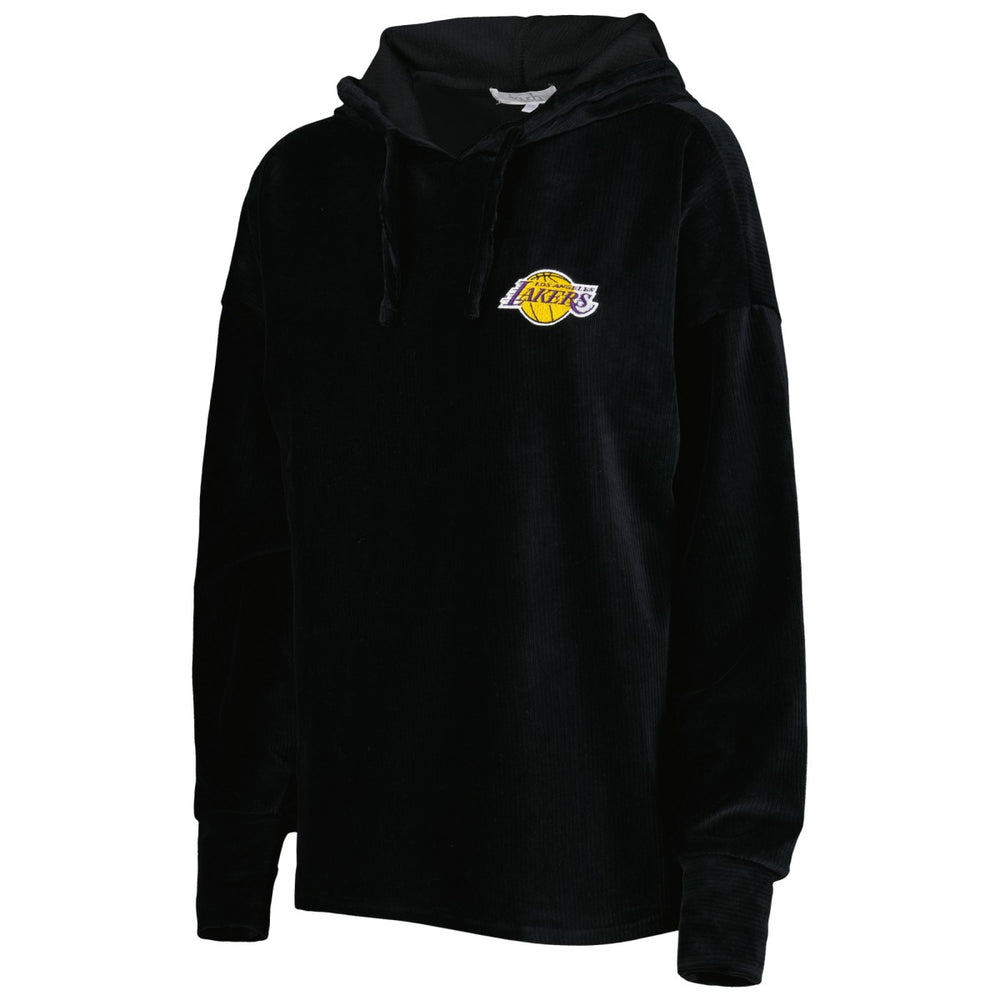 Los Angeles Lakers Touch Women's End Line Velour Pullover Hoodie