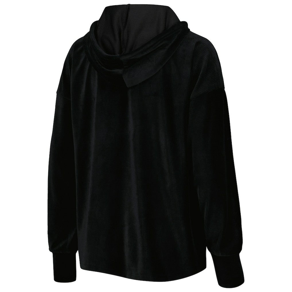 Brooklyn Nets Touch Women's End Line Velour Pullover Hoodie