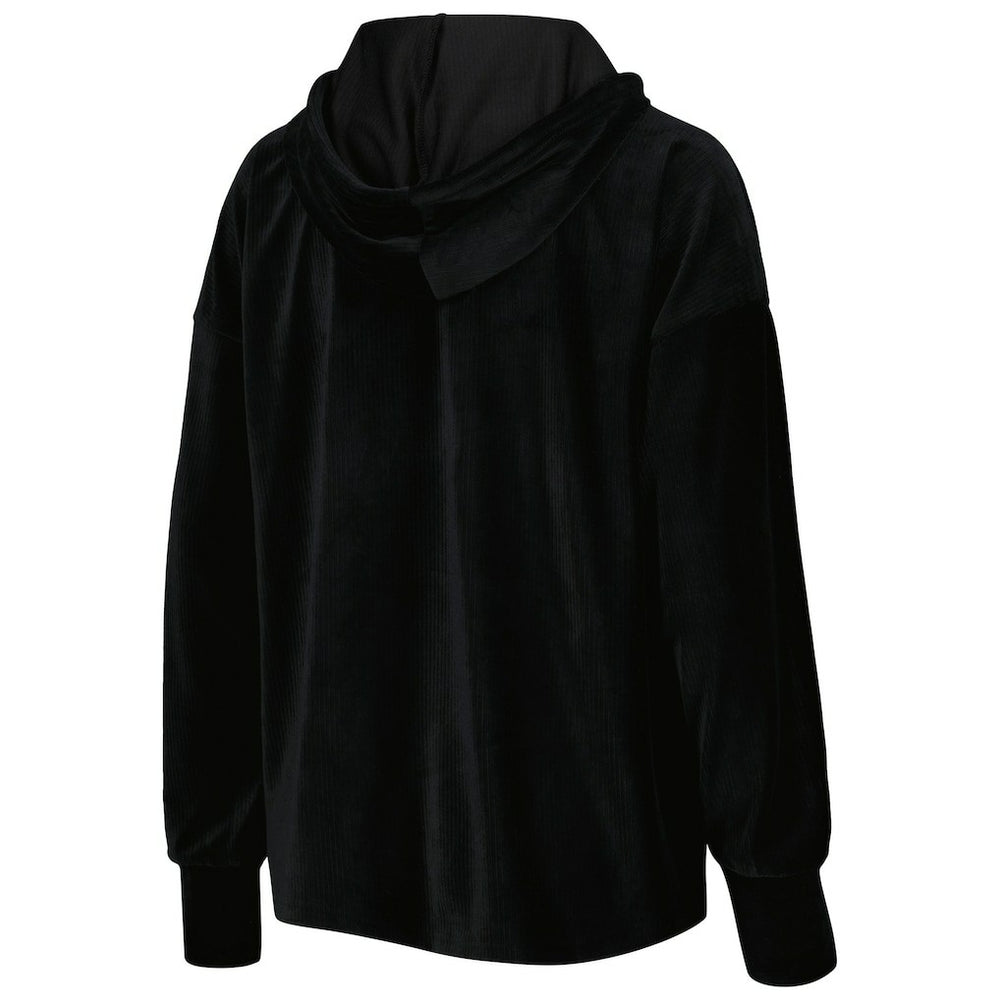 Brooklyn Nets Touch Women's End Line Velour Pullover Hoodie