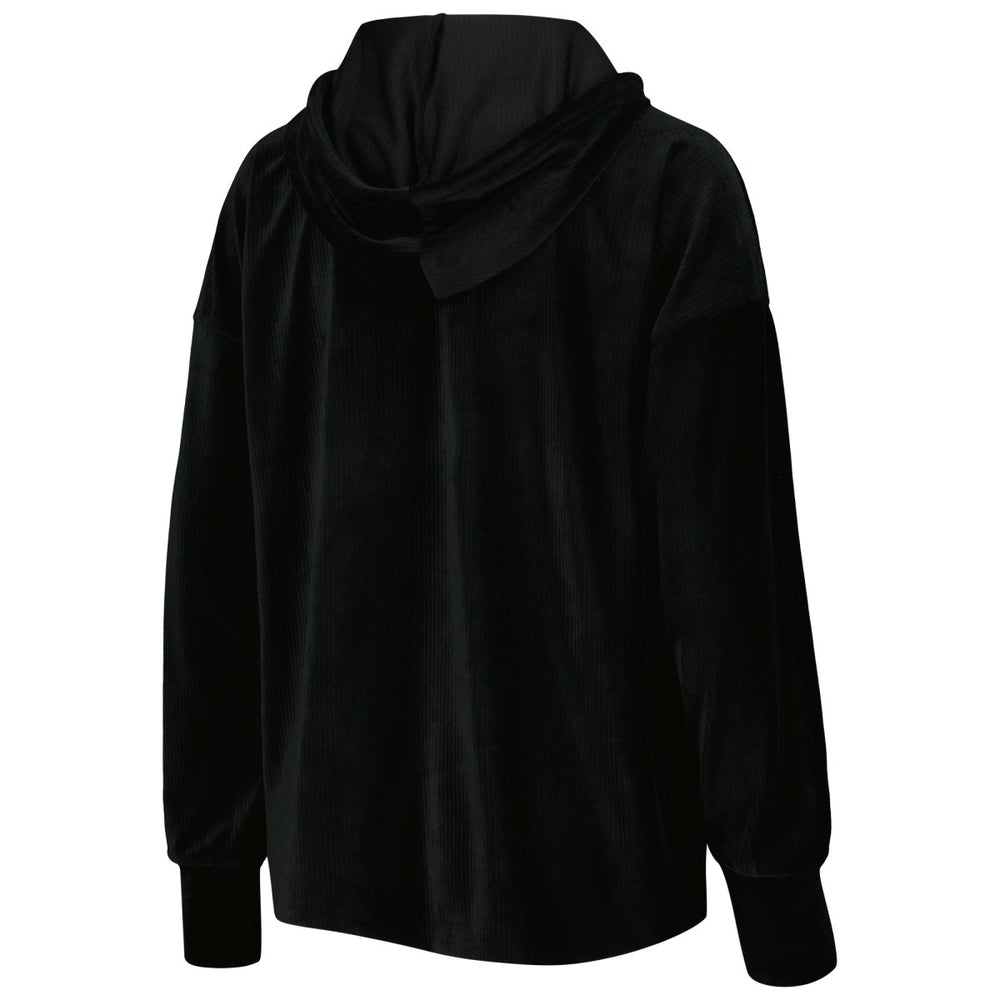New York Knicks Touch Women's End Line Velour Pullover Hoodie