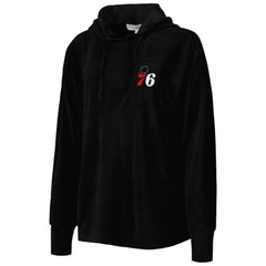 Philadelphia 76ers Touch Women's End Line Velour Pullover Hoodie