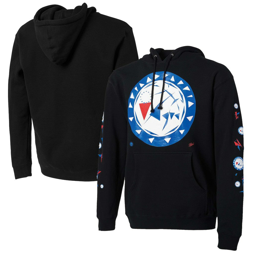Philadelphia 76ers NBA x Naturel No Caller ID Pullover Hoodie