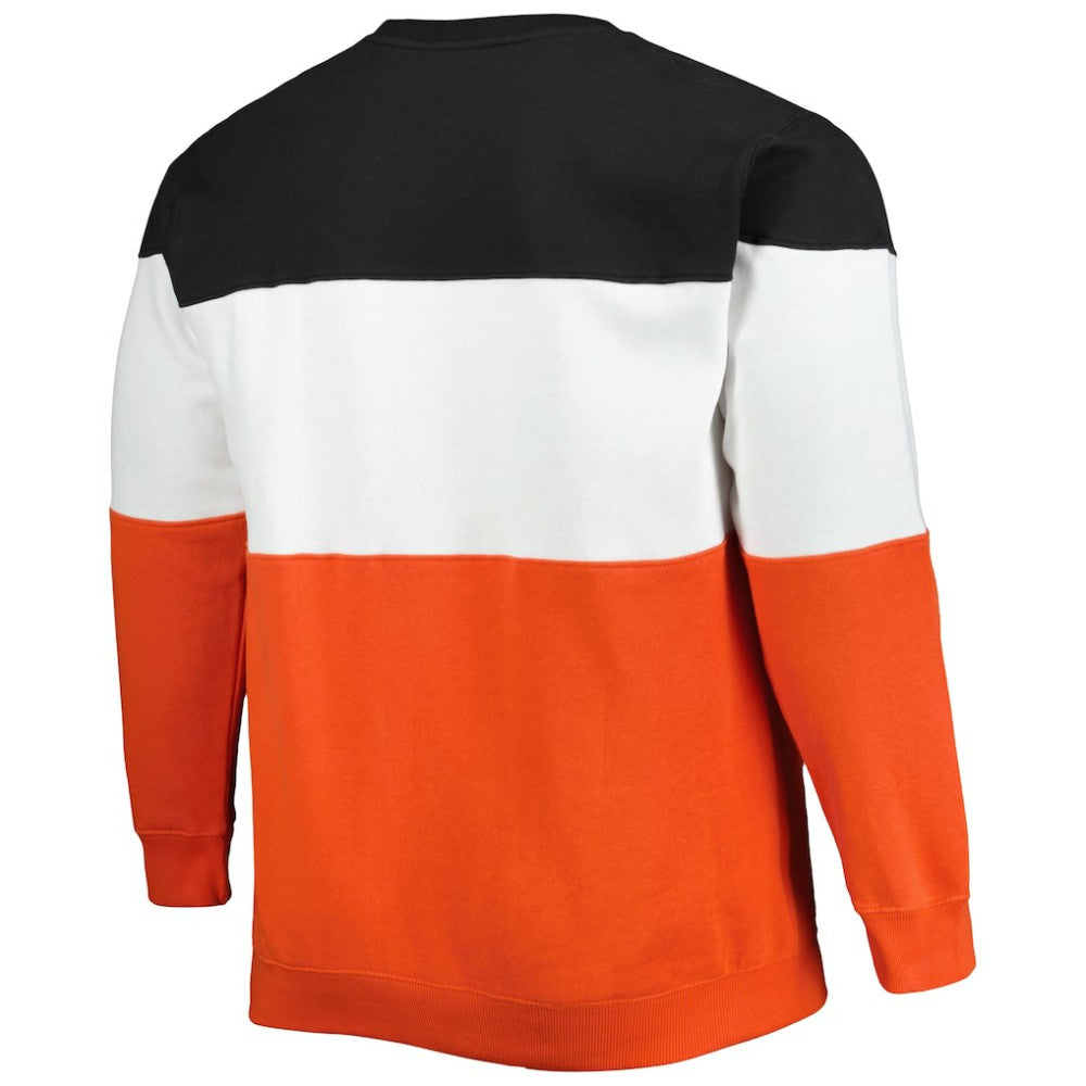 Black/Orange San Francisco Giants Big & Tall Pullover Sweatshirt