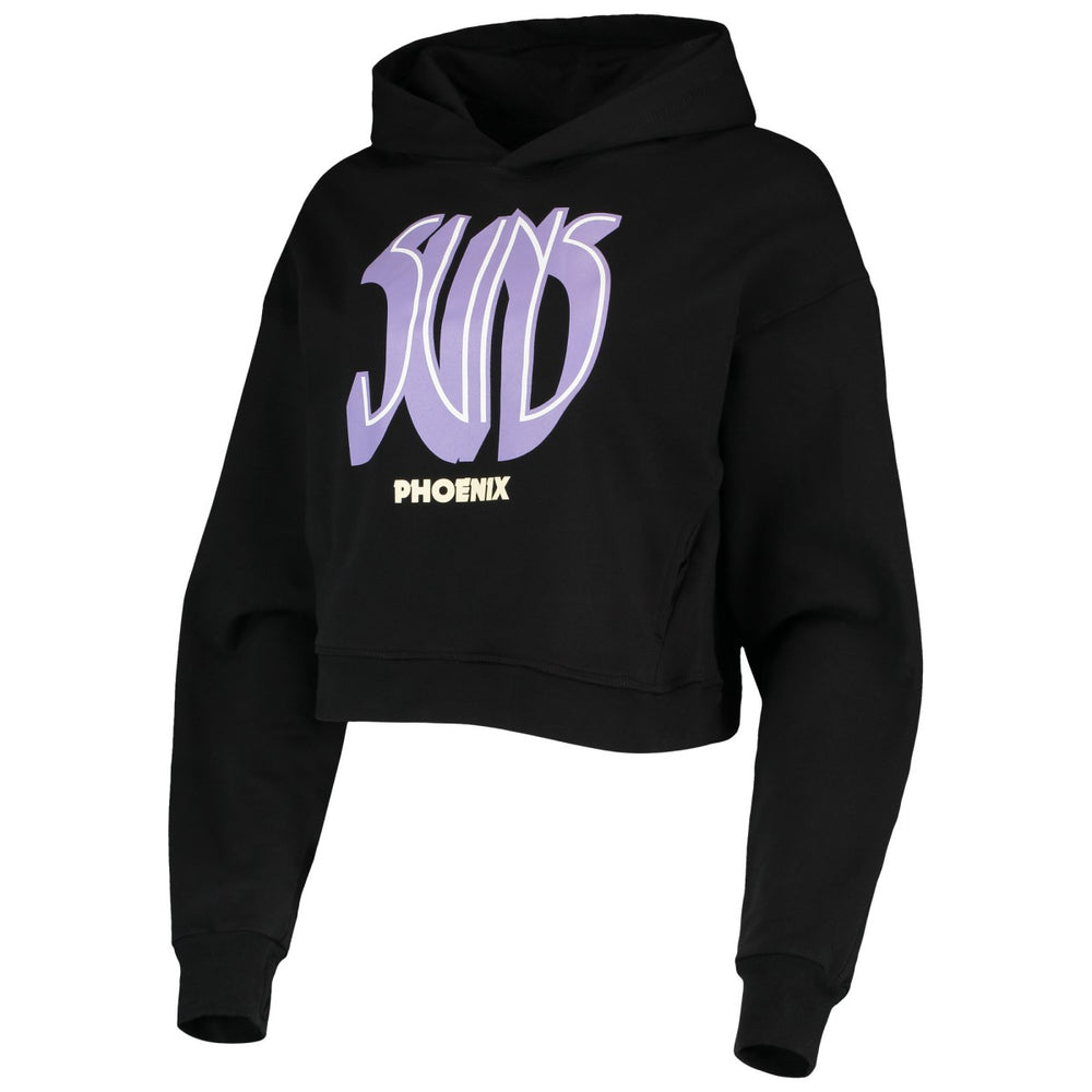 Phoenix Suns Lusso Women's Layla World Tour Cropped Pullover Hoodie