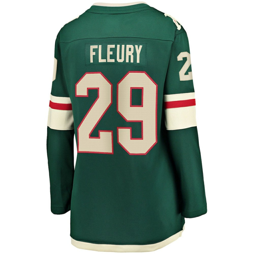 NHL Marc-Andre Fleury Minnesota Wild Fanatics Women's Home Breakaway Player Jersey