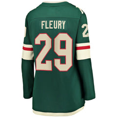 NHL Marc-Andre Fleury Minnesota Wild Fanatics Women's Home Breakaway Player Jersey