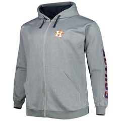 Ash Houston Astros Profile Big & Tall Pullover Hoodie