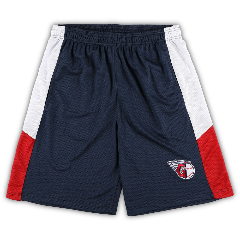 Navy Cleveland Guardians Big & Tall Team Shorts