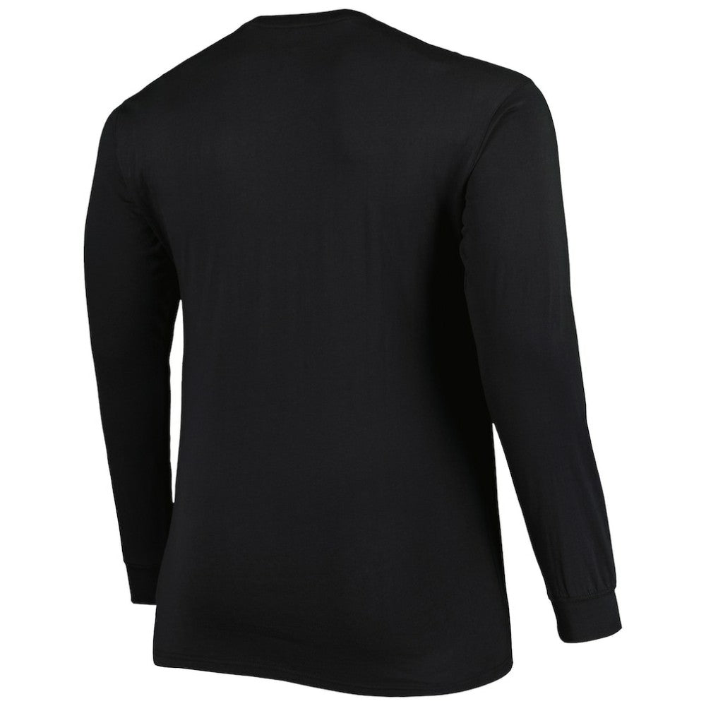 Black Chicago White Sox Big & Tall Long Sleeve T-Shirt