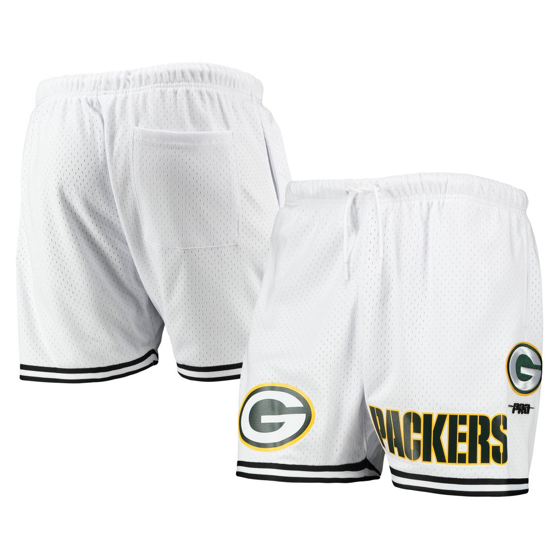 Pro Standard Mesh Shorts - Green Bay Packers Shorts