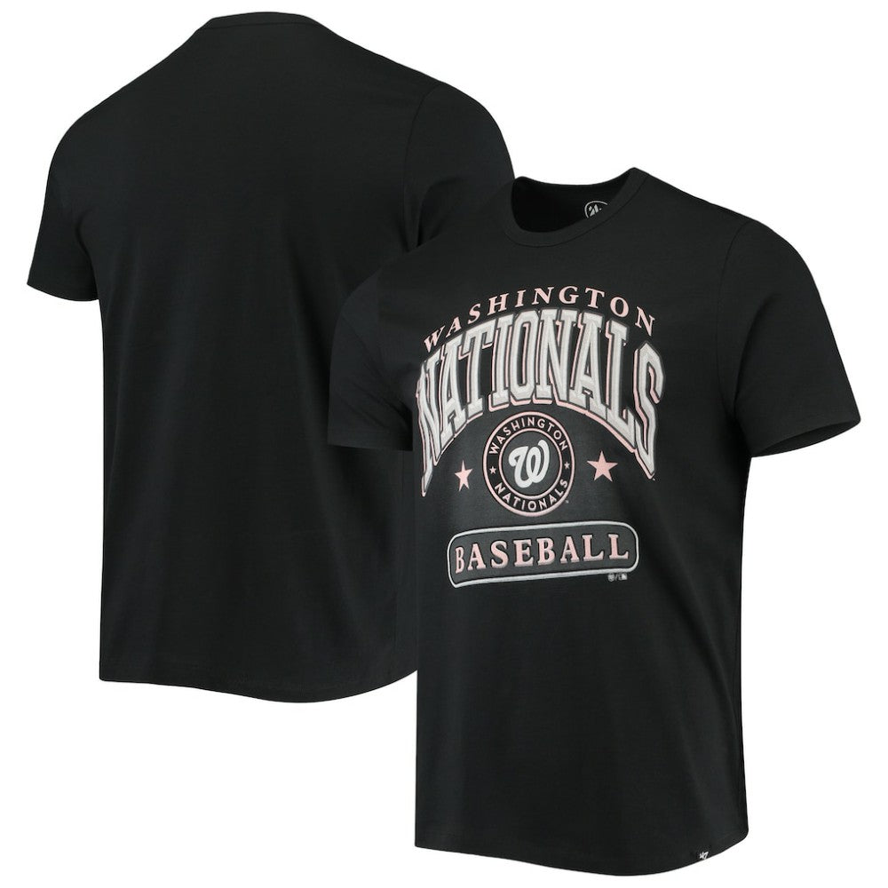 Black Washington Nationals '47 City Connect Elements Franklin T-Shirt