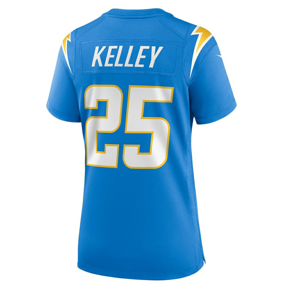 Joshua Kelley  Women's Player Game Jersey - Los Angeles Chargers Jerseys