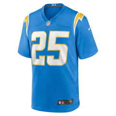Joshua Kelley  Game Jersey - Los Angeles Chargers Jerseys