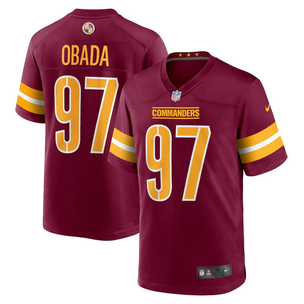 Efe Obada  Game Jersey - Washington Commanders Jerseys