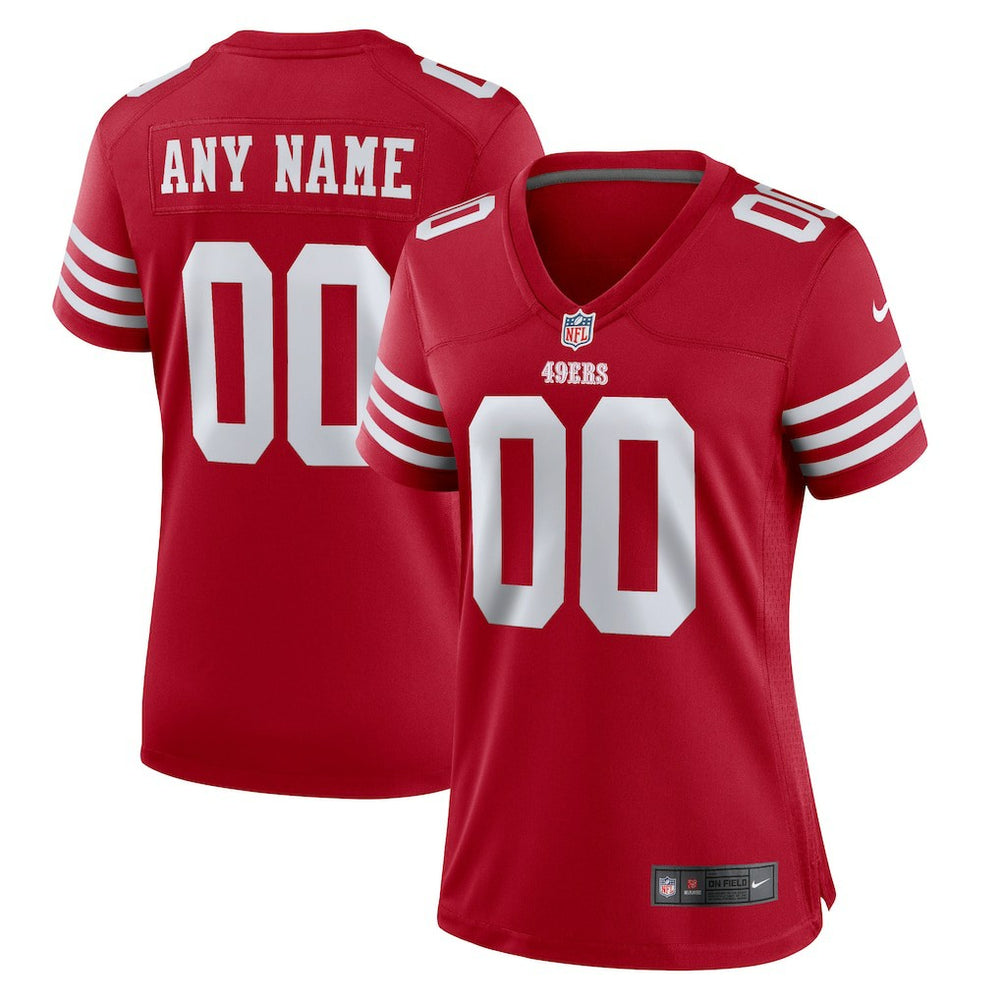 Women's Game Custom Jersey - San Francisco 49ers Jerseys