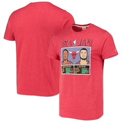 DeMar DeRozan/Zach LaVine Chicago Bulls Homage NBA Jam Tri-Blend T-Shirt sale