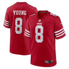 Steve Young  Retired Player Game Jersey - San Francisco 49ers Jerseys