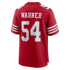 Fred Warner  Player Game Jersey - San Francisco 49ers Jerseys