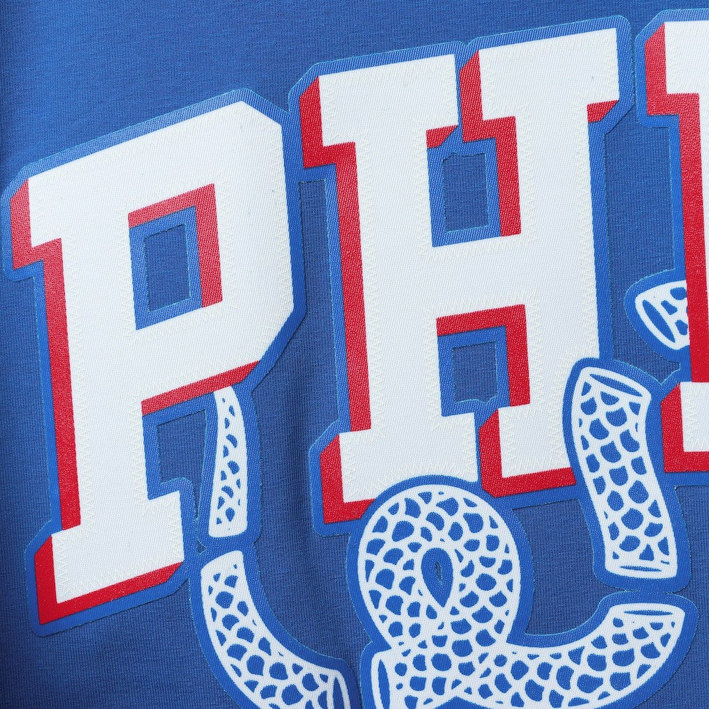 Philadelphia 76ers Pro Standard Men's Mesh Capsule Taping T-Shirt
