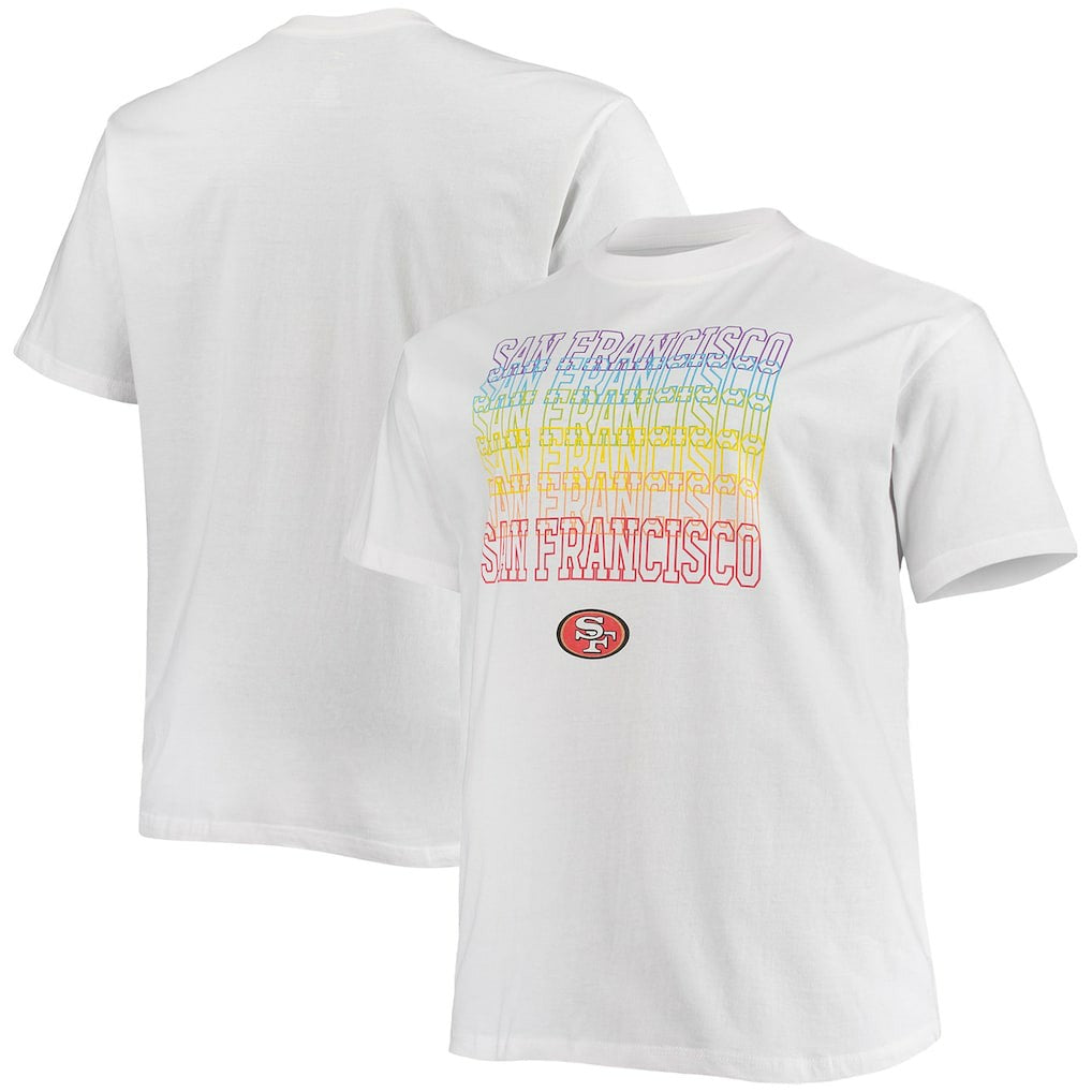 Big & Tall City Pride T-Shirt - San Francisco 49ers T-shirts