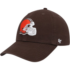 '47 Youth Team Logo Clean Up Adjustable Hat - Cleveland Browns Hats