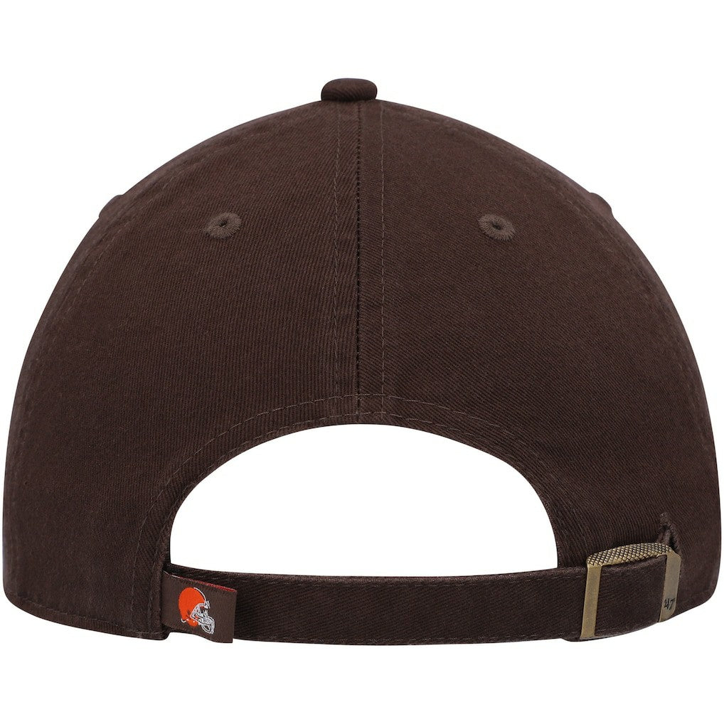 '47 Youth Team Logo Clean Up Adjustable Hat - Cleveland Browns Hats