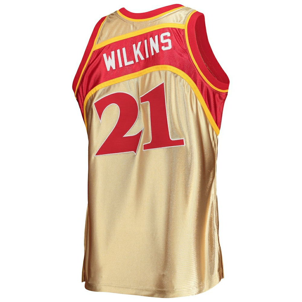 Mitchell & Ness Dominique Wilkins Atlanta Hawks 75th Anniversary 1986/87 Hardwood Classics Swingman Jersey