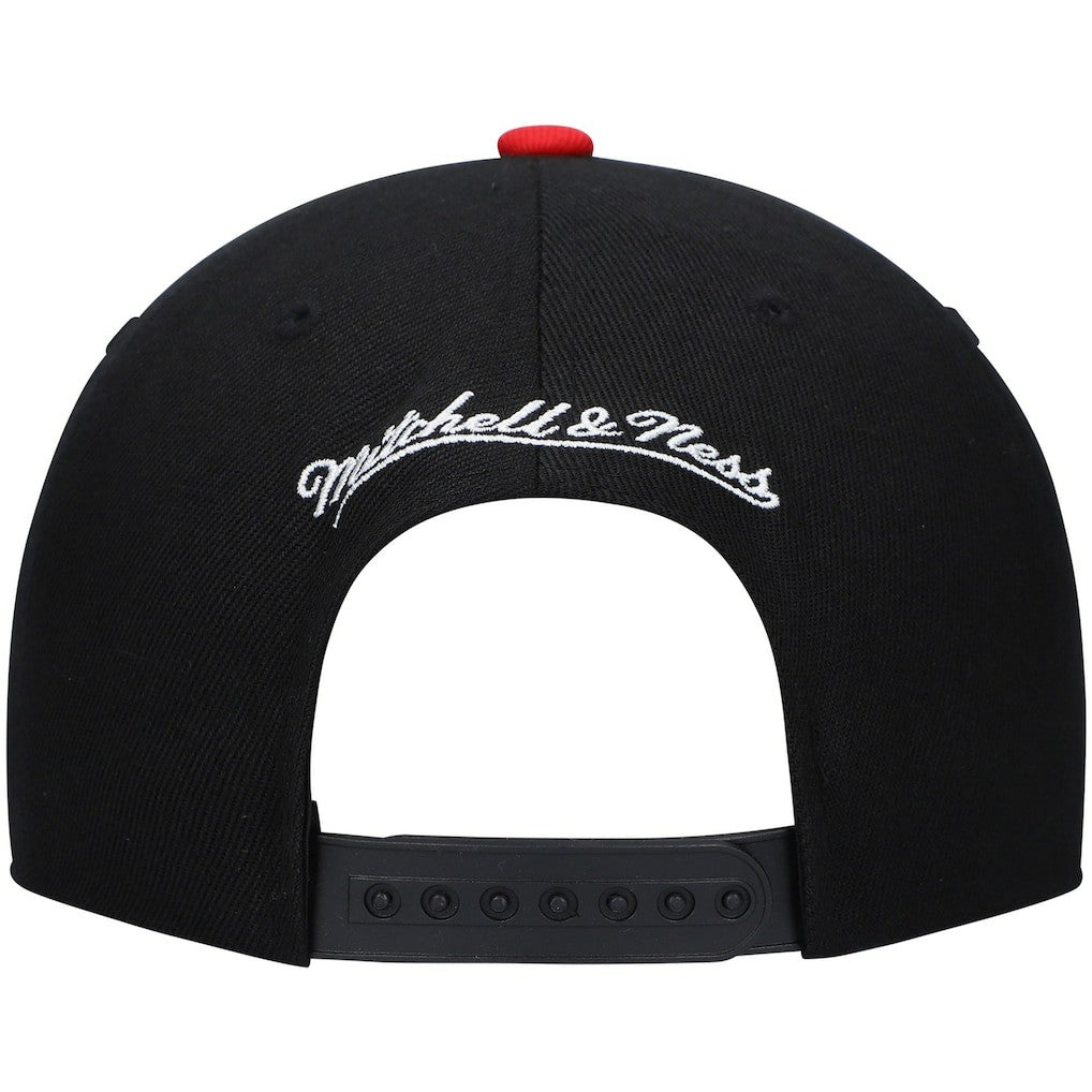 Mitchell & Ness Philadelphia 76ers Hardwood Classics Low Big Face Snapback Hat