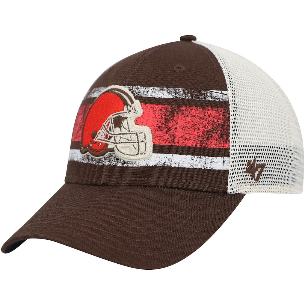 '47 Interlude MVP Trucker Snapback Hat - Cleveland Browns Hats