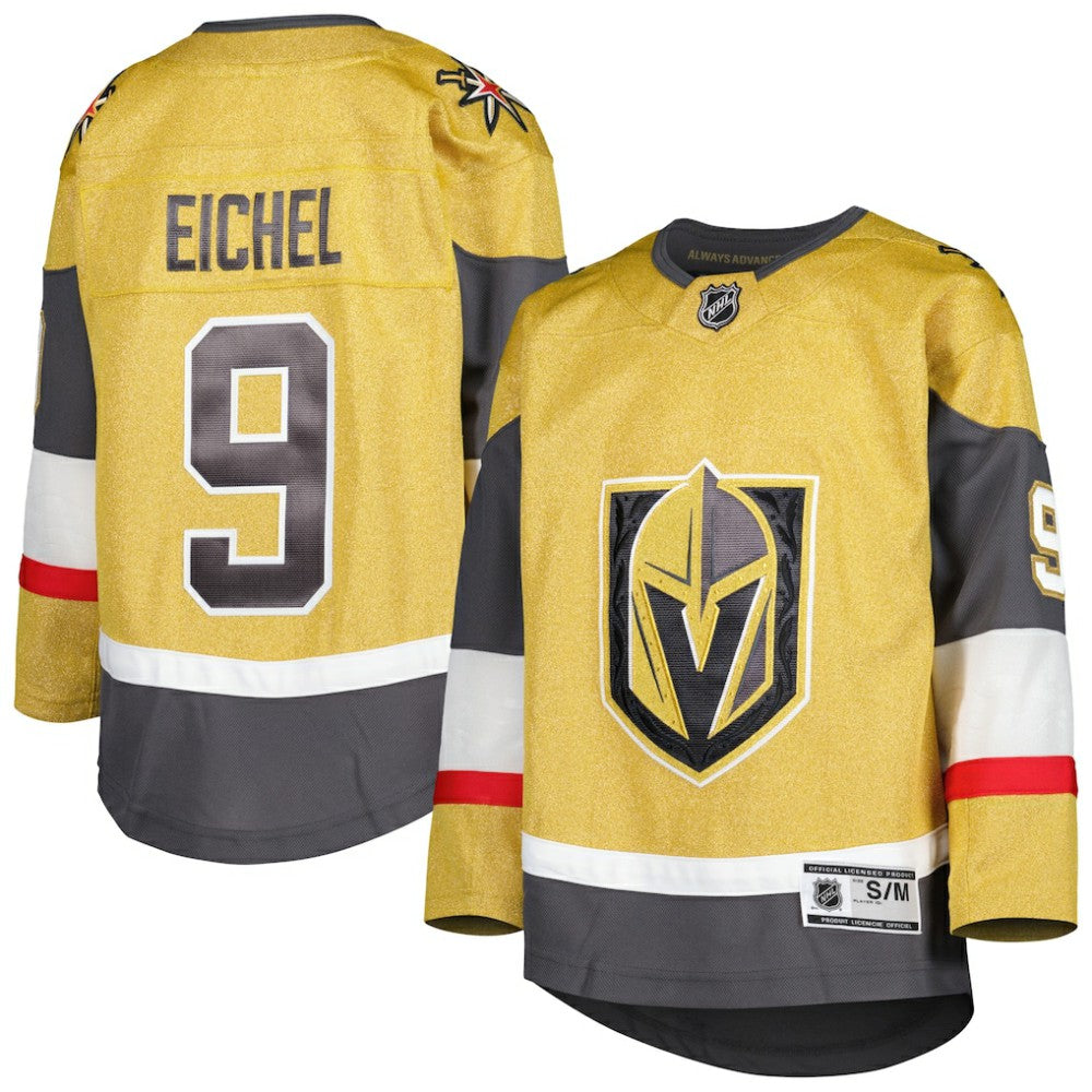 NHL Jack Eichel Vegas Golden Knights Youth Home Premier Player Jersey