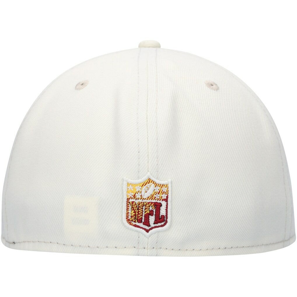 Chrome Color Dim 59FIFTY Fitted Hat - Washington Commanders Hats