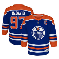NHL Connor McDavid Edmonton Oilers Youth Home Replica Player Jersey