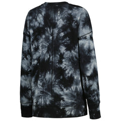 MSX by Michael Strahan Women's Bailey Tie-Dye Tri-Blend Pullover Sweatshirt - Cleveland Browns Pullover