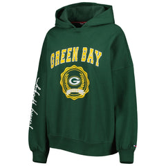 Tommy Hilfiger Women's Becca Drop Shoulder Pullover Hoodie - Green Bay Packers Hoodies