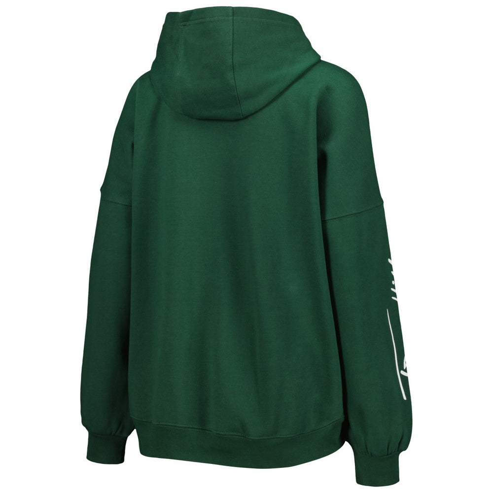 Tommy Hilfiger Women's Becca Drop Shoulder Pullover Hoodie - Green Bay Packers Hoodies