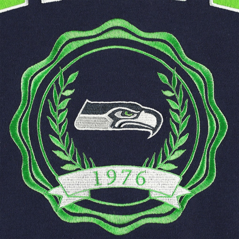 Tommy Hilfiger Women's Becca Drop Shoulder Pullover Hoodie - Seattle Seahawks Hoodies