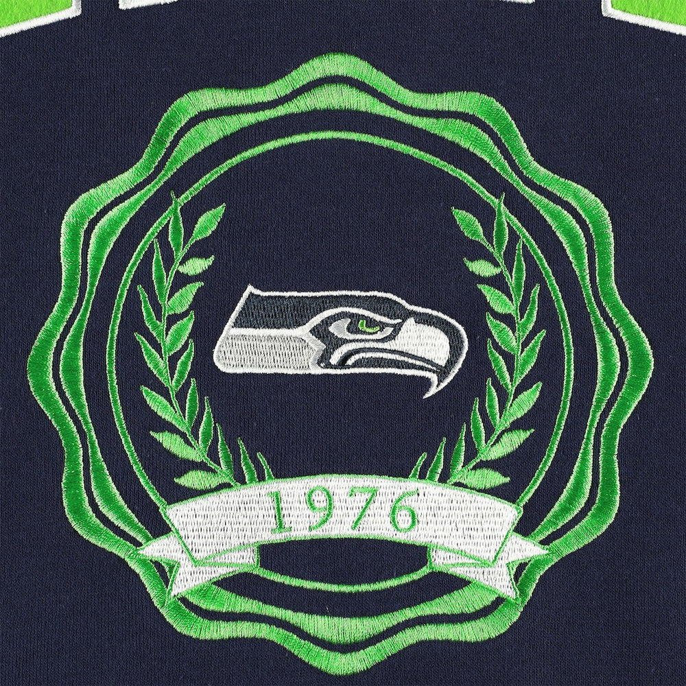Tommy Hilfiger Women's Becca Drop Shoulder Pullover Hoodie - Seattle Seahawks Hoodies