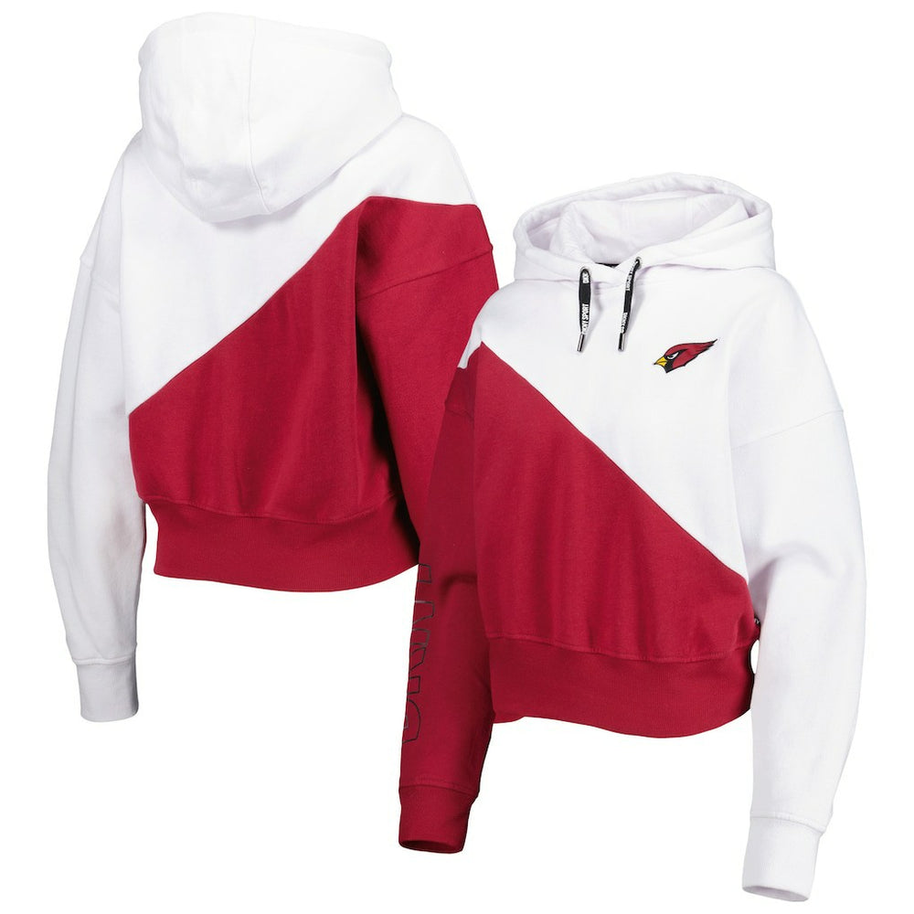 DKNY Sport Women's Bobbi Color Blocked Pullover Hoodie - Arizona Cardinals Hoodies